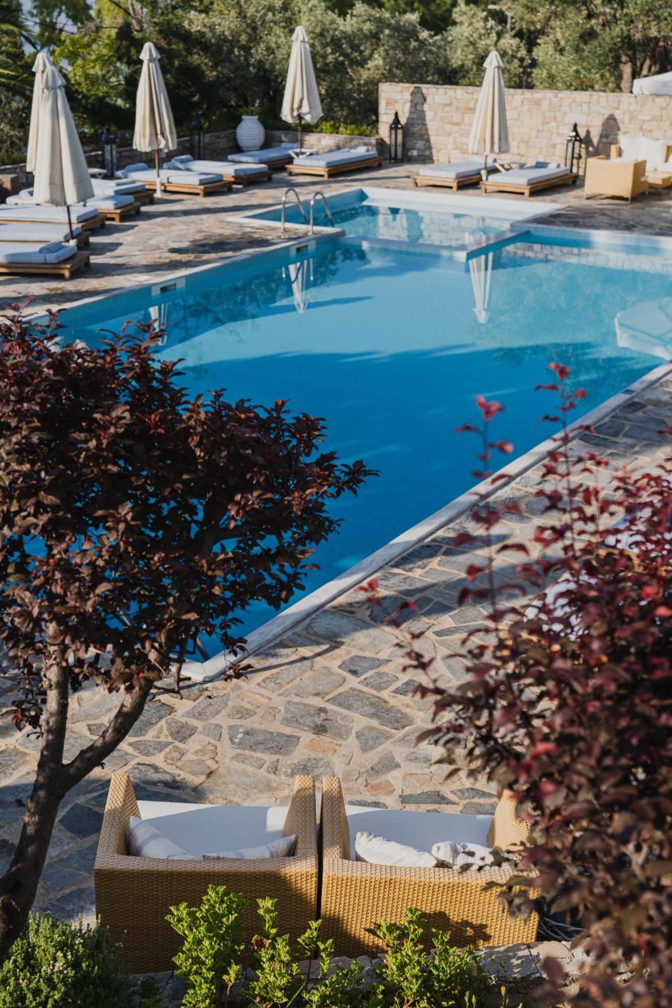 Aegean Suites, Santikos Collection (Adults Only) Megali Ammos  Exteriér fotografie
